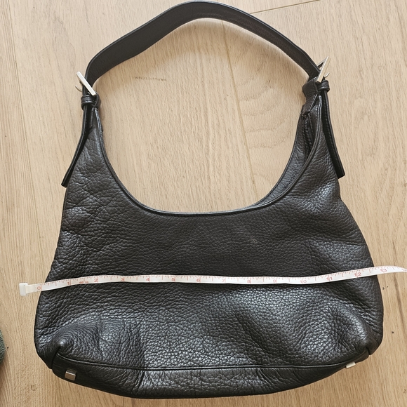 Authentic Bally Black Leather Hobo Bag - Picture 6 of 8